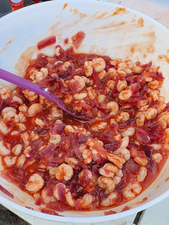 Una foto de Ceviche colombiano