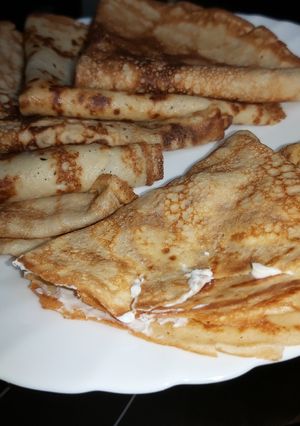 O poză a rețetei Clătite (desert sărat).