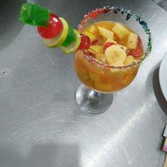A picture of Fruitilicious punch.
