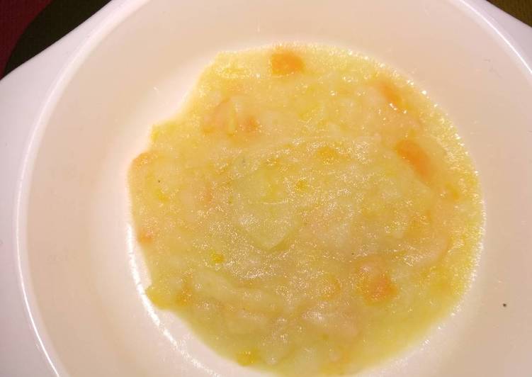 Resep: Mpasi 7M kentang wortel yang Gurih