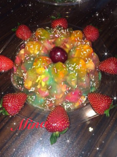 عکسی از دستور ژله خرده شیشه