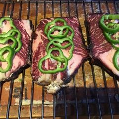 A picture of California Farm Thin Steak Dry Aged or Velveted.