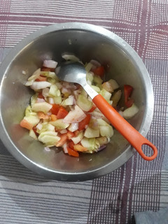 A picture of Cucumber salad.