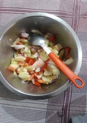 A picture of Cucumber salad.