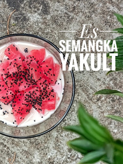 Foto resep Es Semangka Yakult