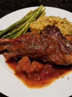 A picture of Lamb - Osso Buco Style.