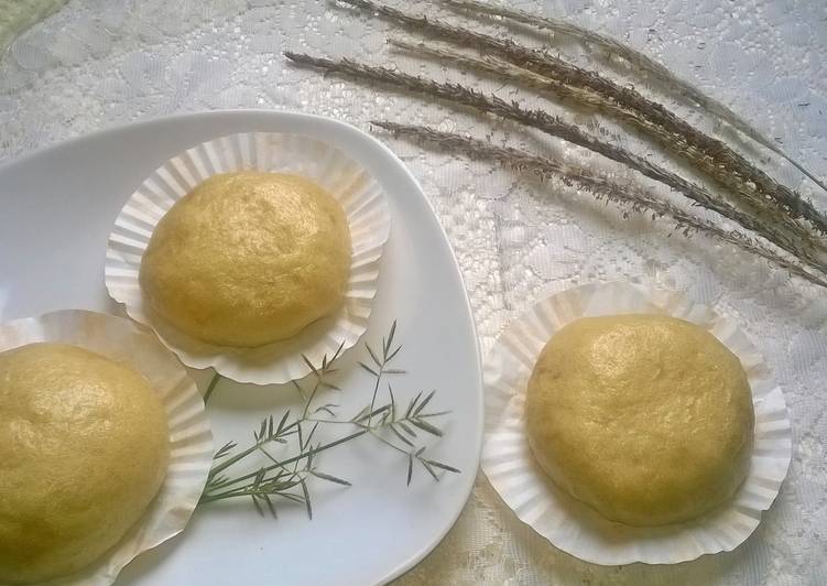 Bakpao klasik tanpa telor dari adonan donat