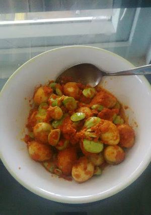 Foto resep Sambal Balado Telur Pete