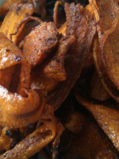 Una foto de Chips de zanahoria