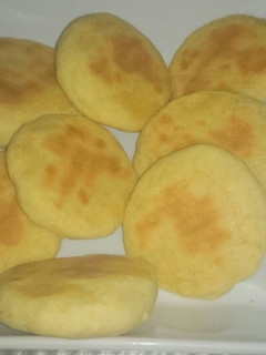 Una foto de Arepas