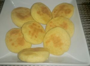 Una foto de Arepas