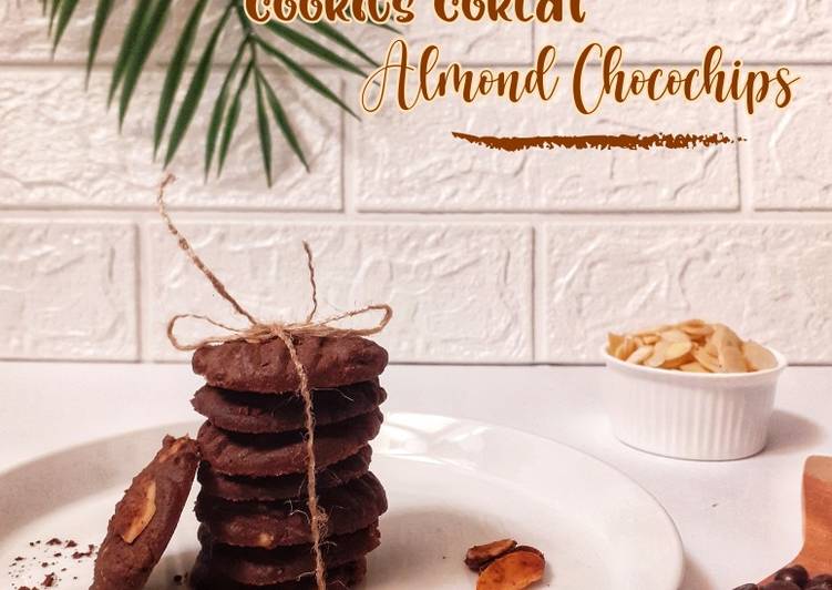 Resep Cookies Coklat Almond Chocochips Anti Gagal