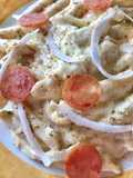 PENNE WITH COCONUT MEAT WHITE SAUCE｜เพนเน่ ซอสขาวมะพร้าวอ่อน