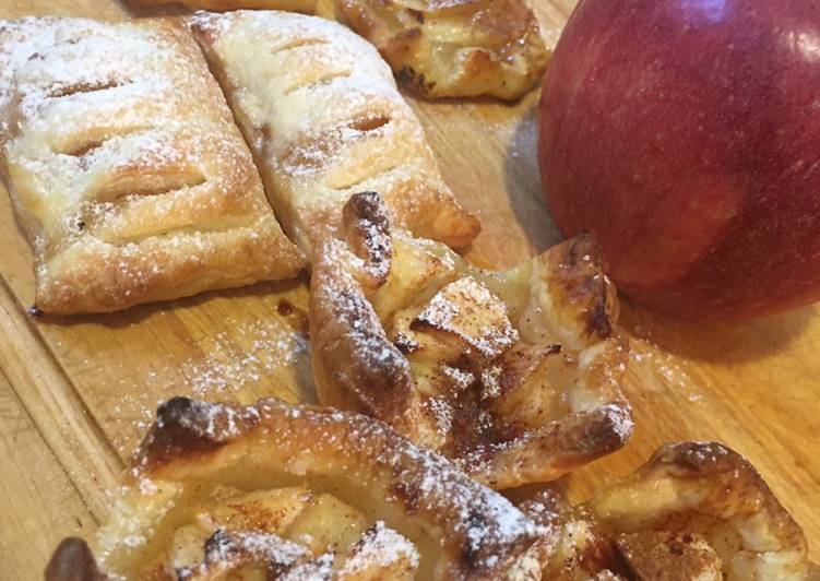 Dolcetti fragranti di pasta sfoglia alle mele 🍎