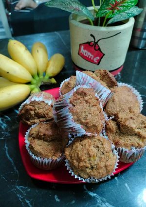 Foto resep Muffin pisang tepung gandum