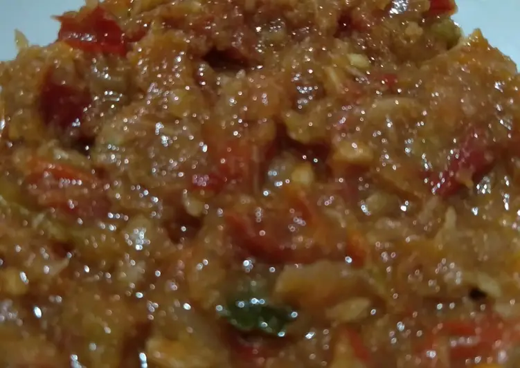 Masakan Populer Sambal tomat terasi Enak Bergizi