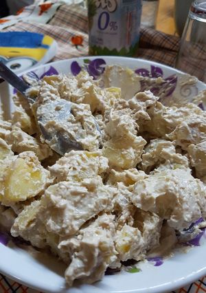 Una foto de Papas a la Huancaina Pampinas