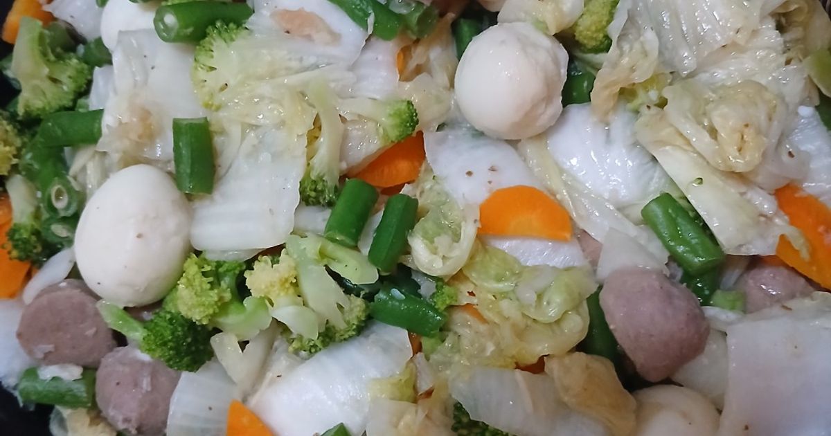 Capcay Sayur Kuah Nyemek