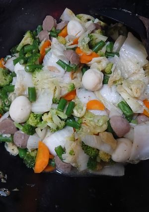 Foto resep Capcay Sayur Kuah Nyemek