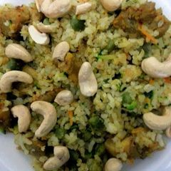 A picture of Spicy Pork Pilau.