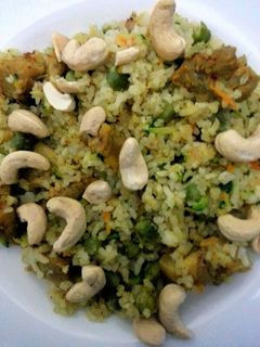A picture of Spicy Pork Pilau.