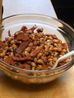 A picture of Black Eyed Peas & Ham.