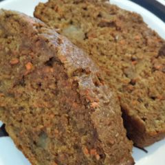 A picture of Low fat carrot bread.