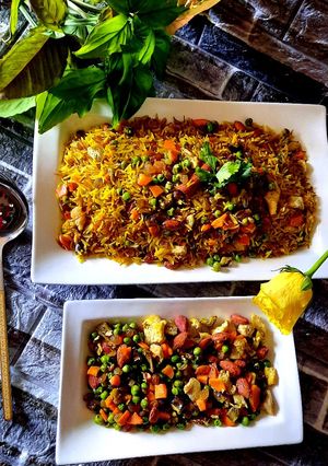 صورة لوصفة برياني عراقي