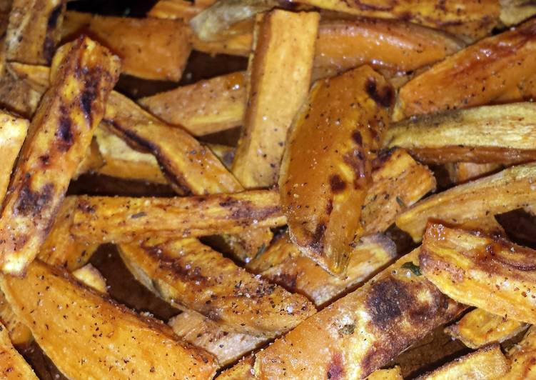 Recipe: Appetizing Sweet Potato fries