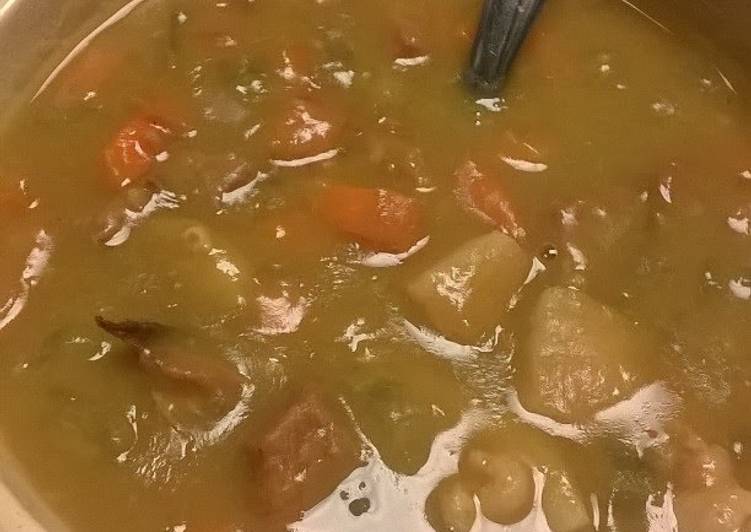 Crock Pot Split Pea Soup