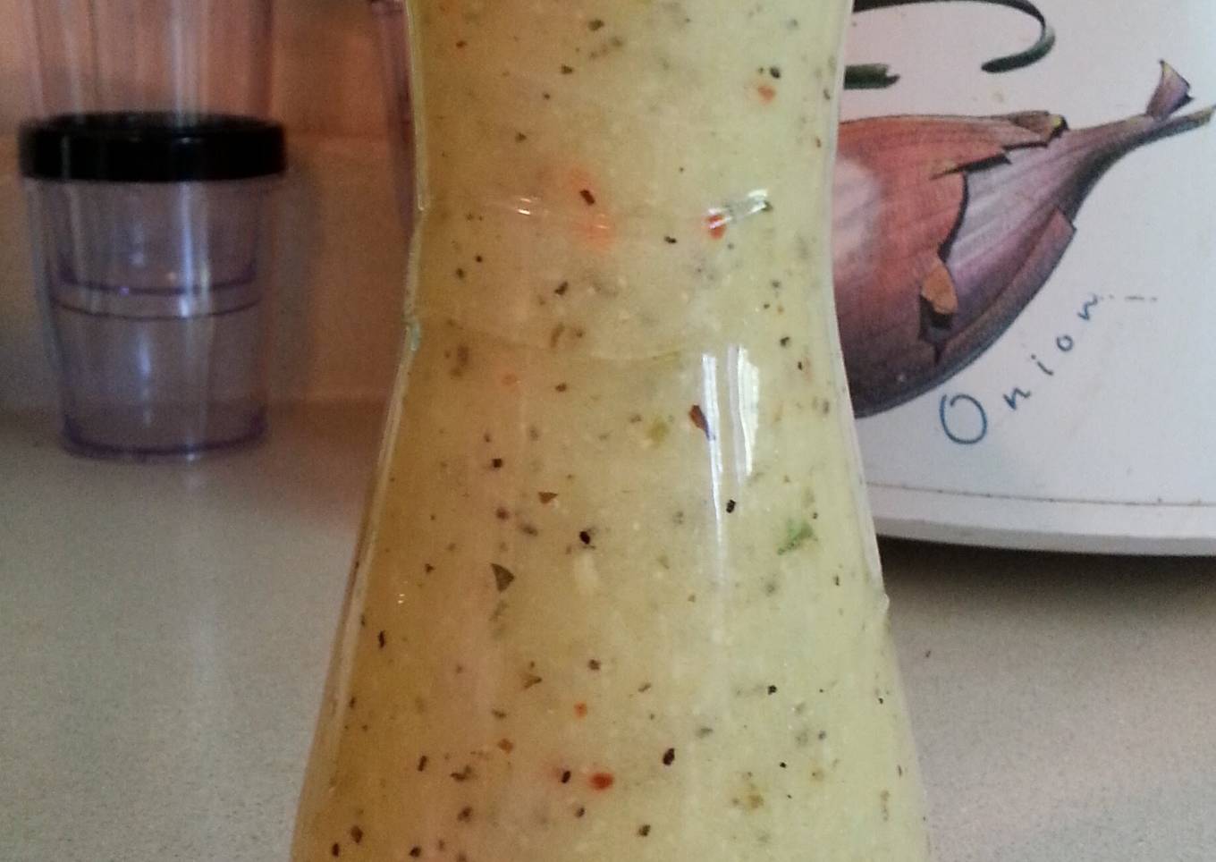 Olive salad dressing