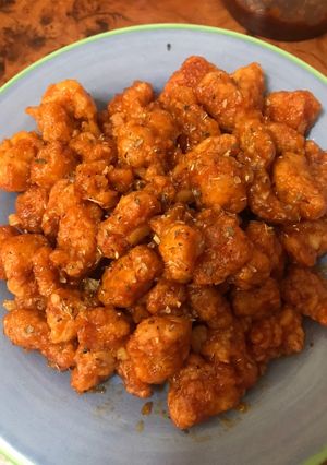 Foto resep Chicken popcorn asam manis