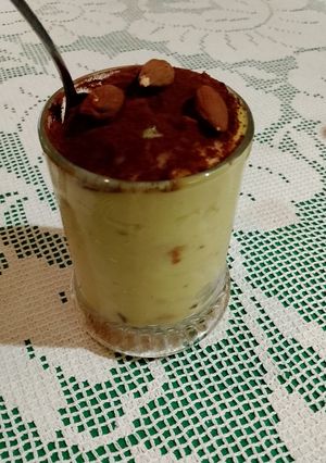 A picture of Maraschino Hazelnut Pastry Cream.
