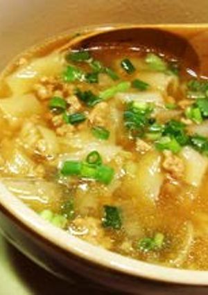 A picture of Impromptu Wonton Soup.
