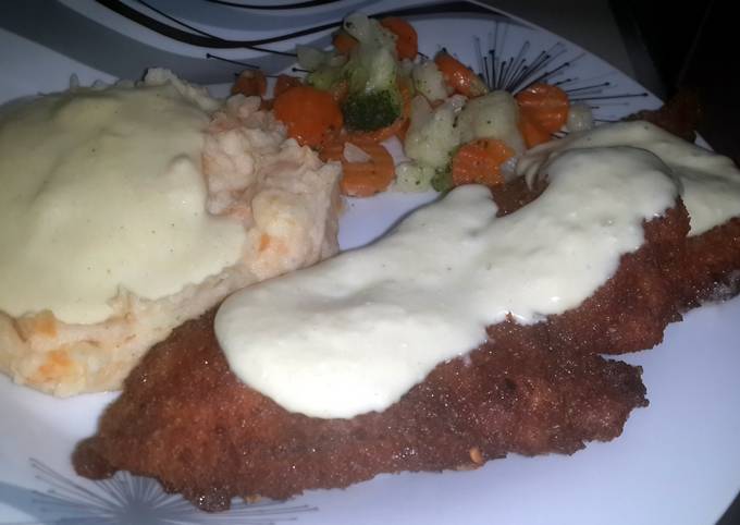 Recipe of Super Quick Homemade chicken schnitzel