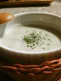 Eggplant & Soy Milk Creamy Cold Soup