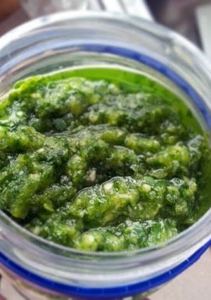 A picture of Puerto Rican Sofrito.