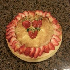 New York style Cheesecake A picture of New York style Cheesecake.