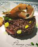 Salad cơm gạo lứt