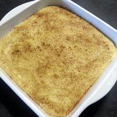 A picture of South Africa Milk Tart ("Melktert").