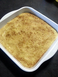 A picture of South Africa Milk Tart ("Melktert").