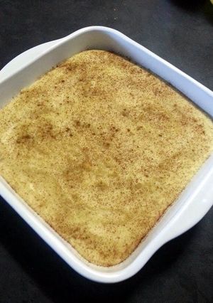 A picture of South Africa Milk Tart ("Melktert").