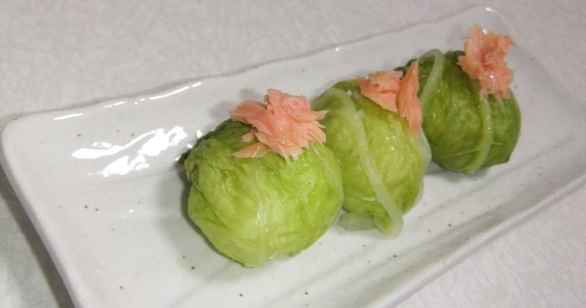 Chinese Cabbage Sushi Balls Recipe by cookpad.japan - Cookpad