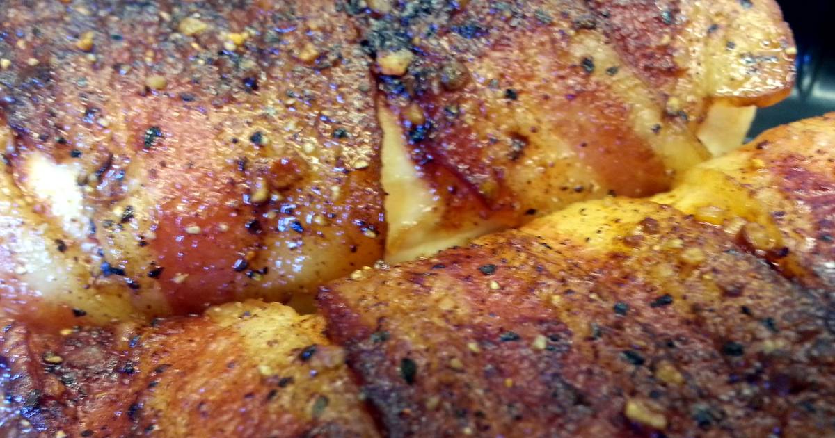 Easy Bacon Wrapped Applewood Chicken Recipe by ChefDoogles Cookpad