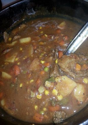 A picture of Beef stew.