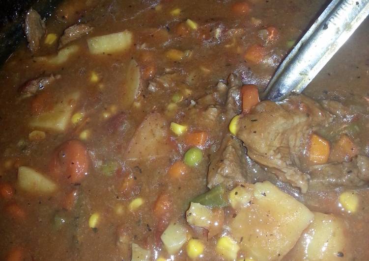 Step-by-Step Guide to Prepare Homemade Beef stew