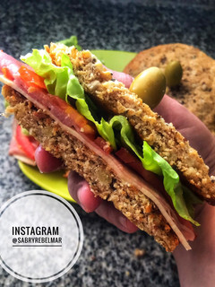 Una foto de Pan sin harina keto de queso riquísimo para sándwich el mejor