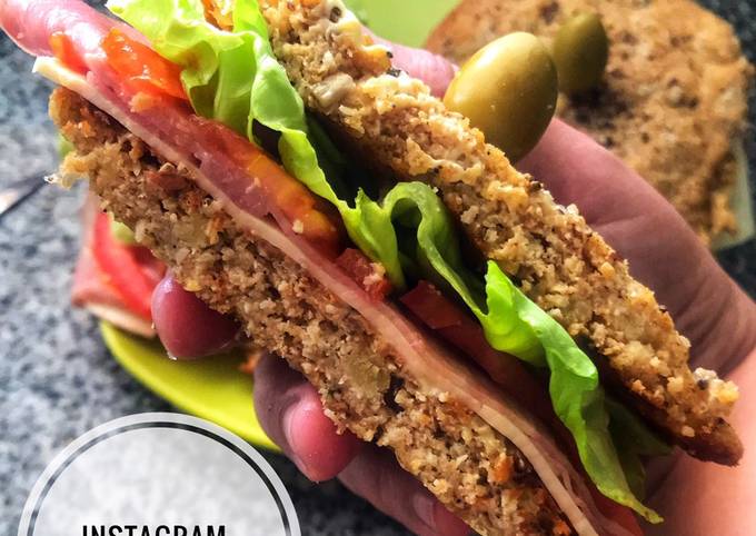Pan sin harina keto de queso riquísimo para sándwich el mejor Receta de  Sabryrebelmar- Cookpad