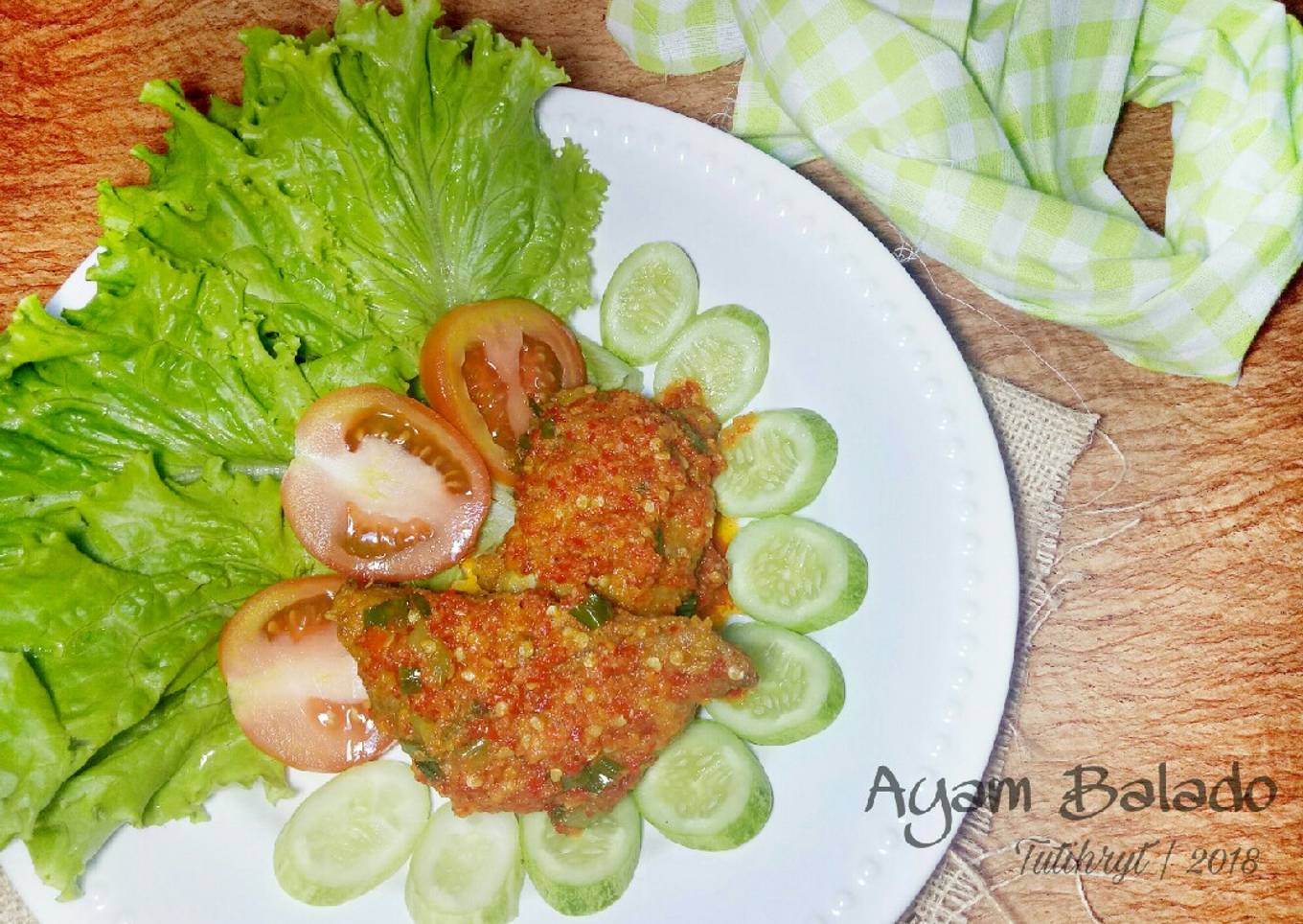 28. Ayam balado