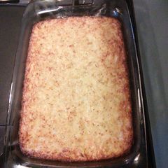 A picture of Potato Kugel.